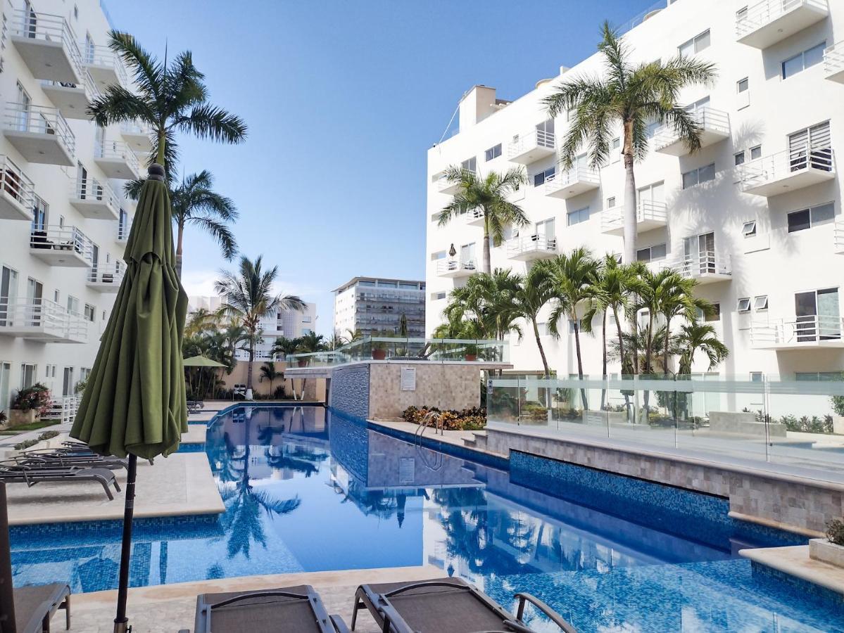 Апартаменты Departamento En Acapulco Diamante Экстерьер фото